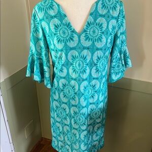 Trina Turk Embroidered flower pattern dress